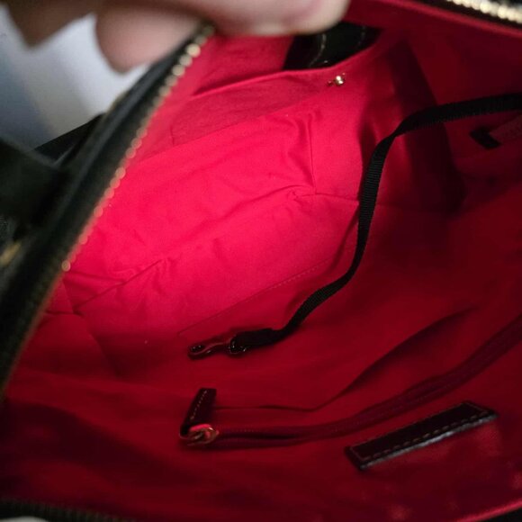 EUC Dooney & Burke Signature Monogram Shoulder Bag with matching Wallet - Picture 8 of 14